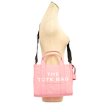 MARC JACOBS THE TRAVELER TOTE 二用小款托特包/蝴蝶結粉, , large