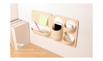 【O-Life】Magnetic wall-mounted storage box-A style beige, , large