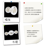[HANLIN]-ND1117 辦公居家 棋型透明強力小磁鐵 (可吸8張A4紙) (一盒50顆裝)#現貨 玻璃 白板 鐵皮 學校 辦公室, , large