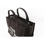 MARC JACOBS THE TRAVELER TOTE 二用中款托特包/黑色, , large