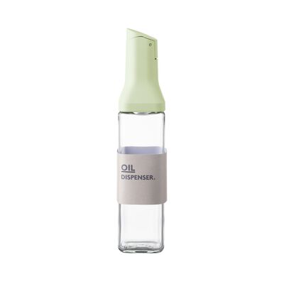 SORIL自動開蓋油醋瓶500ml-綠