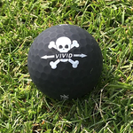 Volvik Skull Golf Ball Gift Set – 4 Balls + Ball Marker, , large
