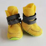 【寵愛生活本舖】-中小型款-寵物夏季多彩透氣網鞋+反光條 狗鞋 小狗鞋 寵物鞋 防滑寵物鞋, , large