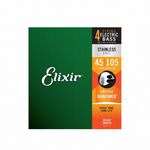 Elixir 14677 Nanoweb 薄包覆 貝斯四弦套弦 45-105【敦煌樂器】, , large