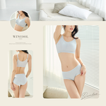 【Clany可蘭霓】MIT竹纖抑菌消臭天絲棉無鋼圈M-3XL內衣 加大尺碼背心睡眠內衣 8062-61 灰色, , large