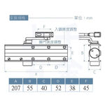 門弓器 加安牌 FS984Q 內停 小主體 台灣製 防火級 自動關門器 門開90度, , large