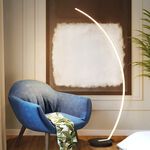 【H&R安室家】 LED光影弧線落地燈 ZA0069, , large