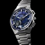 CITIZEN 星辰 限量週年紀念款 超級鈦GPS衛星對時手錶-星際藍 禮物 CC3097-52L, , large