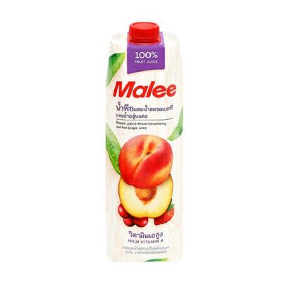 泰國MALEE水蜜桃綜合果汁 1000ml※最短效期100天內