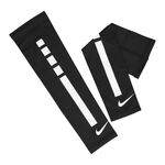 NIKE PRO ELITE 臂套 2.0 單裝入 健身 訓練 戶外運動 簡約 透氣 防曬 抗紫外線 人體工學 黑 白, , large