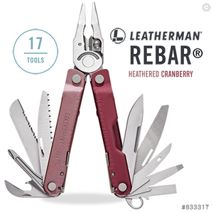 [LEATHERMAN] REBAR 工具鉗-野莓色(尼龍套)/833317