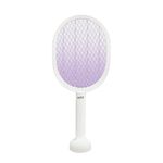 HTT 二合一紫光誘蚊可立式電蚊拍 HTT-2421, , large