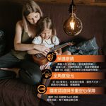 A19C 4.5W E27 110V 2700K DIM, , large