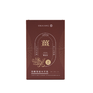 OKASANG Black fungus & Ginger tea with brown suger