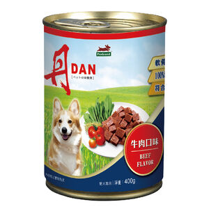 丹 牛肉犬罐400g