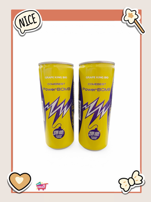 葡萄王 PowerBOMB 爆能能量飲料225ml x24入