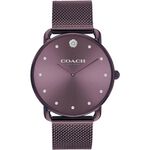 COACH Elliot 經典山茶花米蘭帶女錶 送禮-36mm CO14504211, , large