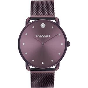 COACH Elliot 經典山茶花米蘭帶女錶 送禮-36mm CO14504211