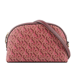 COACH Madi Monogram 塗層帆布拼皮革拉鍊貝殼包/胭脂粉, , large