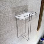 [熊好貼國際]衣架置物架 無痕壁貼不鏽鋼衣架收納架 衣架整理架 衣夾整理架 收納架 台灣製造 凹凸面可貼, , large