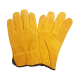 Reinforced welding protective gloves (yellow), , large