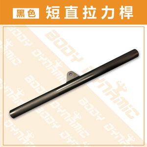 【德旺健身器材】【專業拉力器】黑色短直拉力桿