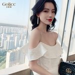 【Gulicc】古莉可 耳環 水晶流蘇耳墜, , large