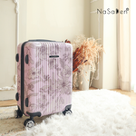 NaSaDen [ Violets ] 22" Carry on Zipper Luggage, , large