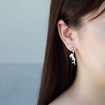 【Angel & Me】美人魚 s925 純銀 耳環 (可改夾式) 生日 聖誕節 情人節 禮物, , large