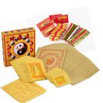 【金發財金紙】豪華版地基主專用金含金條元寶組(金紙-1入組) 品號：2270355, , large