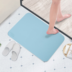 【Monster】 Soft Diatomaceous Earth Absorbent Mat (66x44cm) – Ireland Blue, , large