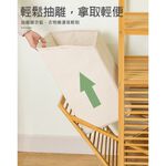 【AOTTO】楠竹大容量三層置物髒衣籃層架(AS-044), , large