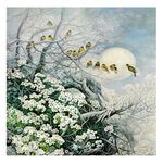【御畫房】花好月圓 國家一級畫師手繪油畫80×80cm(VF-178), , large