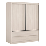 【Hampton 漢汀堡】克利奧5尺拉門衣櫥, , large