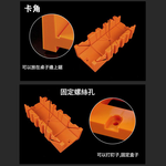 12-inch slanted back saw cabinet, , large