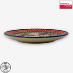 【SOLO Vintage】Cerraf Polish Pottery 17cm Dessert Plate Round Plate Ballad of the Open Plains Series Made in Poland, , large