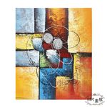 【御畫房】 手繪無框油畫-金玉滿堂 50x60cm, , large