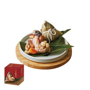 錦霞樓 蟹肉干貝粽 (每盒3粒)