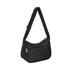 |快速出貨|Lesportsac Classic Hobo 經典斜背包 送禮-永恆黑, , large
