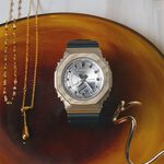 CASIO 卡西歐 G-SHOCK 八角 香檳金系列雙顯手錶 GM-S2100BC-1A, , large