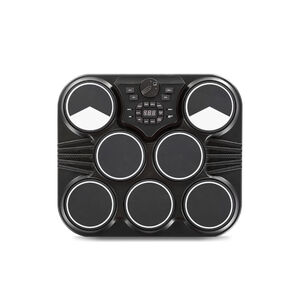 【KONIX】桌上型電子鼓(行動爵士鼓組/數位打擊板/打點板)-贈鼓棒/雙踏板
