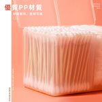 【上手家居】雙層棉片收納盒-透明白(小物收納盒/化妝棉收納/帶蓋收納盒/化妝棉盒/棉籤收納盒/卸妝棉盒), , large