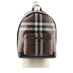 BURBERRY 格紋環保帆布後背包/暗樺木棕色, , large