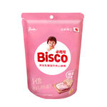 Bisco必思可乳酸菌夾心餅乾(草莓口味)6入, , large