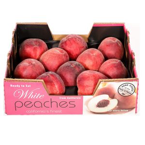 美國加州原封箱空運水蜜桃(每箱約1.8公斤,約5-11 顆)顆數恕無法指定