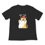 JZ TEE Cat & Shiba Inu - GET YOU Graphic Tee, , large