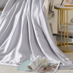 【Betrise】Temperament Gray | C Energy Series 60 Count 100% Pure Tencel Light Quenched Graphene Cotton Quilt/Four Seasons Quilt 5X6.5 feet per piece (extra size will give you 2 pillowcases of the same style), , large