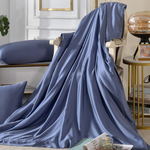 【Betrise】Ivory White | C Energy Series 60-count 100% Pure Tencel Light-Quenched Graphene Quilt/Four Seasons Quilt 5X6.5 feet per set (with 2 free pillowcases of the same style), , large