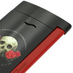 S.T.Dupont 都彭 Slim 7系列 Memento Mori 臻薄霧面防風打火機-黑色限定款027794, , large