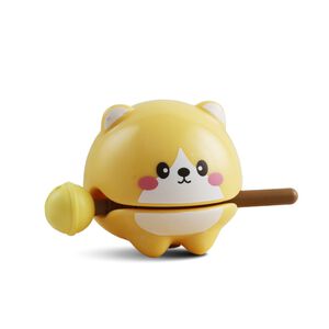 敲敲萌木魚 可愛萌寵 解壓神器 桌面擺飾 吉犬送福